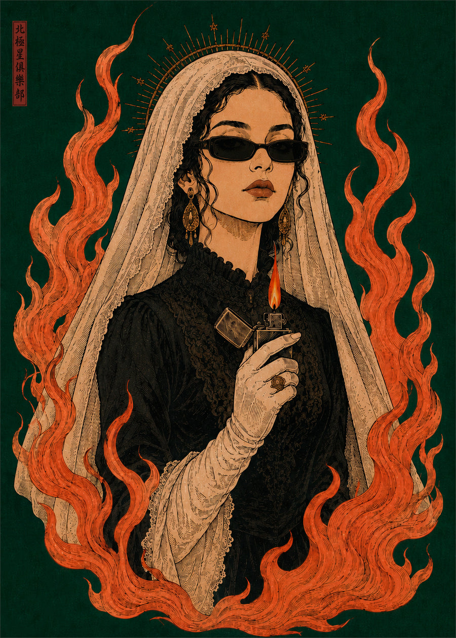 Burning Saint