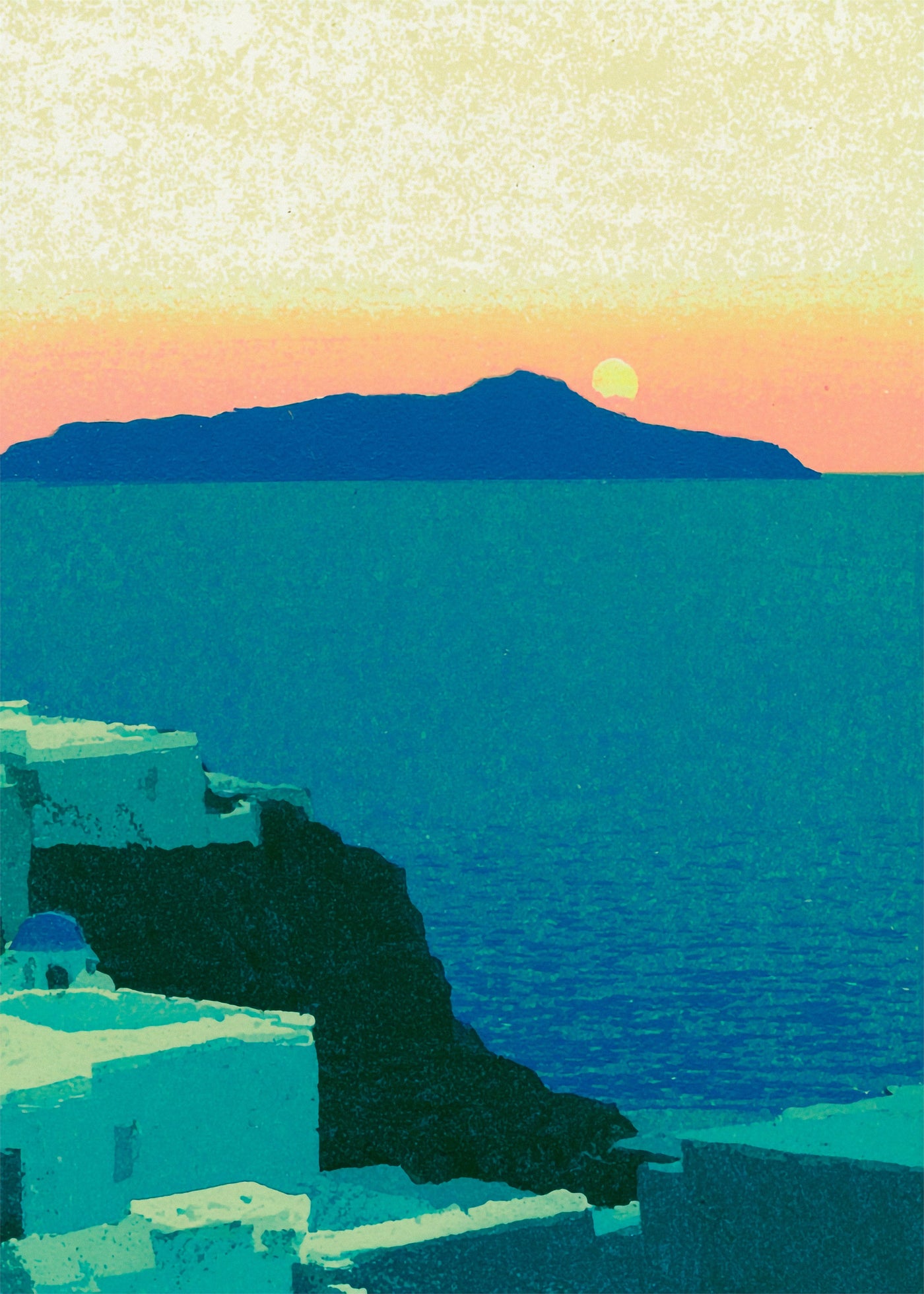 Caldera, Santorini