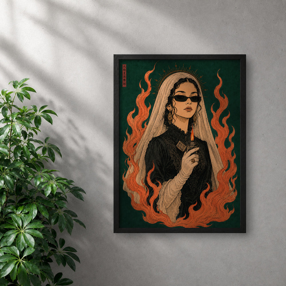 POLARIS_PDP_MOCKUP | NEGRO | Burning Saint