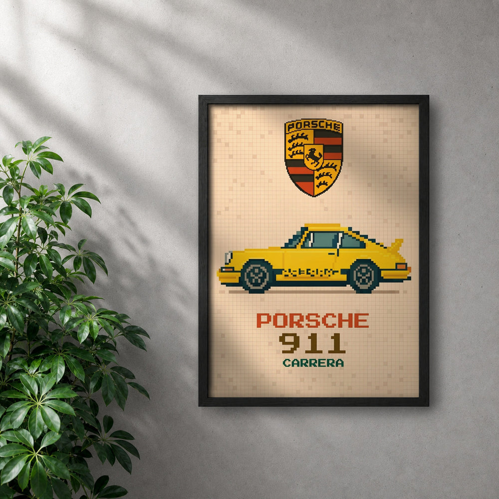 POLARIS_PDP_MOCKUP | NEGRO | Porsche - Pixelart 2