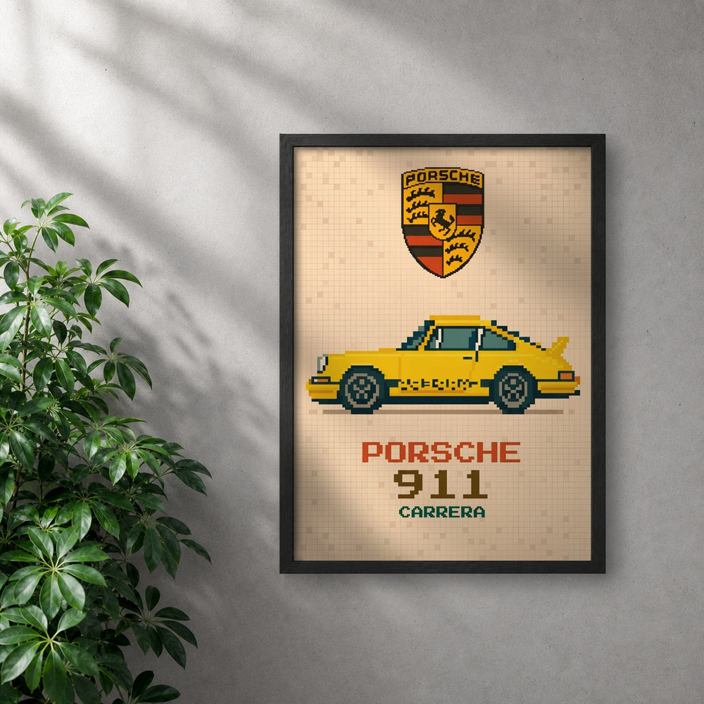 POLARIS_PDP_MOCKUP | NEGRO | Porsche - Pixelart 2