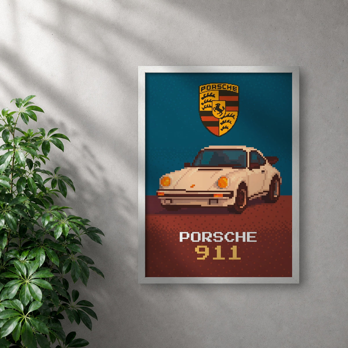 POLARIS_PDP_MOCKUP | BLANCO | Porsche - Pixelart 3