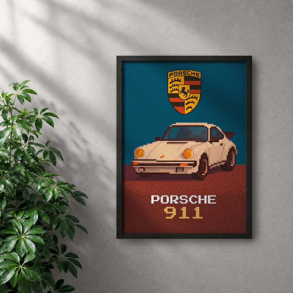 POLARIS_PDP_MOCKUP | NEGRO | Porsche - Pixelart 3