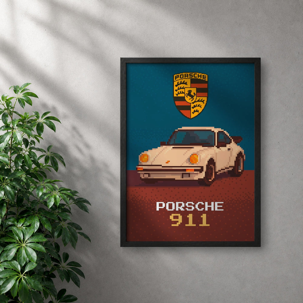 POLARIS_PDP_MOCKUP | NEGRO | Porsche - Pixelart 3