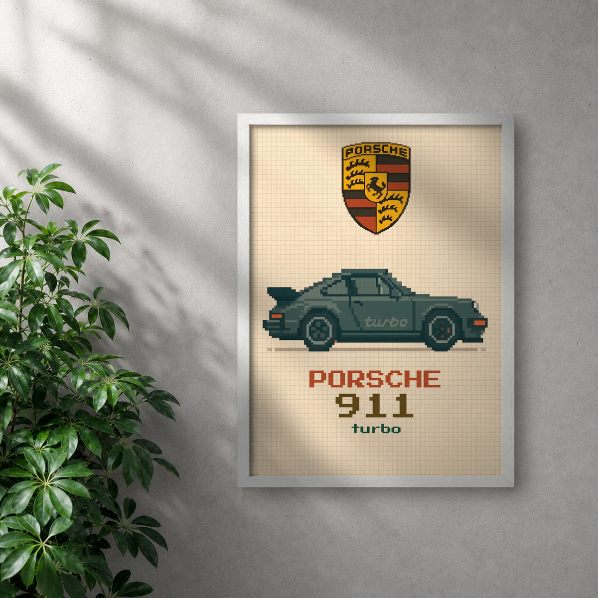 POLARIS_PDP_MOCKUP | BLANCO | Porsche - Pixelart